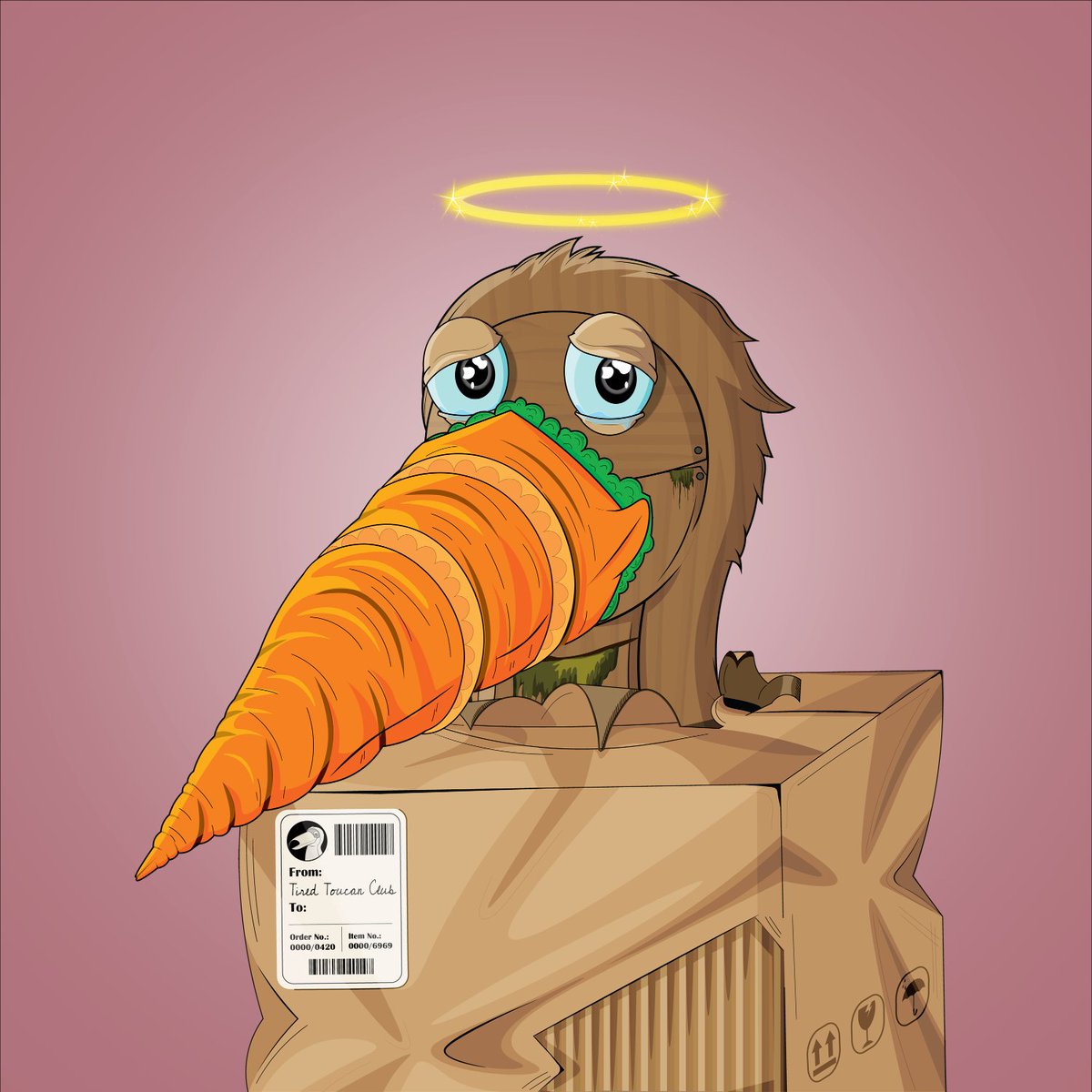 cardamno's tweet image. What I like about @TiredToucanClub 

A thread.

#Cardano #CNFTProject #2can