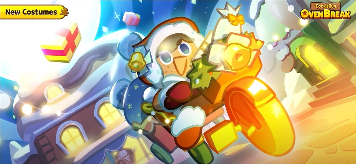 Cookie Run Time 🌹 on Twitter "(Ovenbreak) New Costumes 👚 🌰 Chestnut Cookie's Secret Gift