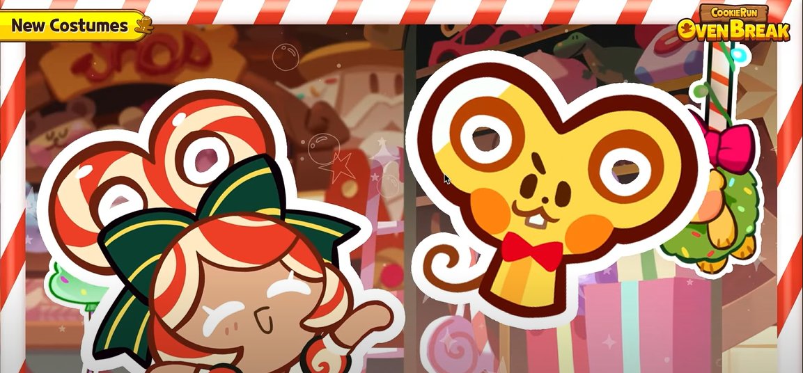Cookie Run Time 🌹 on Twitter "(Ovenbreak) New Costumes 👚 🌰 Chestnut