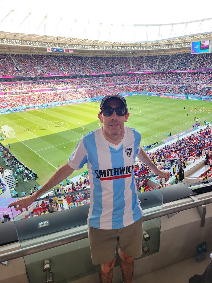 dcfcmerch's tweet photo. We're repping the @RootsRetro shirt at Japan v Costa Rica today.... https://t.co/En4MvhdT5d