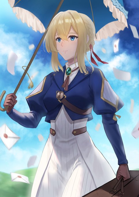 「violet evergarden smile」Fan Art(Latest)