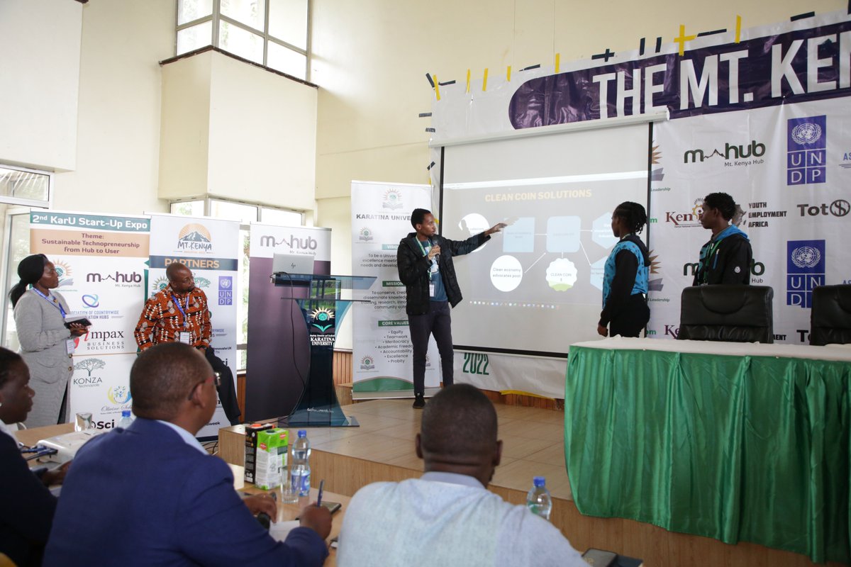 mtkenyaweek's tweet photo. The 'Q-Cash Innovation' on stage...
@CountrywideHubs
@konzatech
@innovateuk
@SegalFoundation
@KaratinaUniv
@UNDPKenya
@KENIAupdates
@KenyaInnovWeek
@MHUBKENYA
#mtkenyaweek
#InnovationRedefined
#BushHack https://t.co/hLXatfWocn