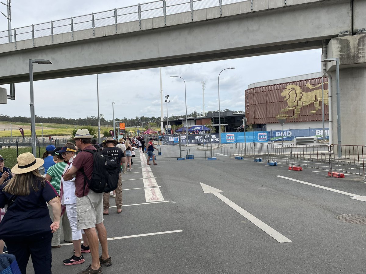 Soaking up the pre-game atmosphere at Springfield. Go Dees!