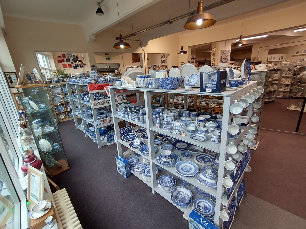 As its #museumshopsunday here's our #museumshop. Sorry to those expecting to see plastic dinosaurs or bouncy balls but we only sell the finest #antique and #vintage china #Spode #Wedgwood #Minton #RoyalDoulton and more!