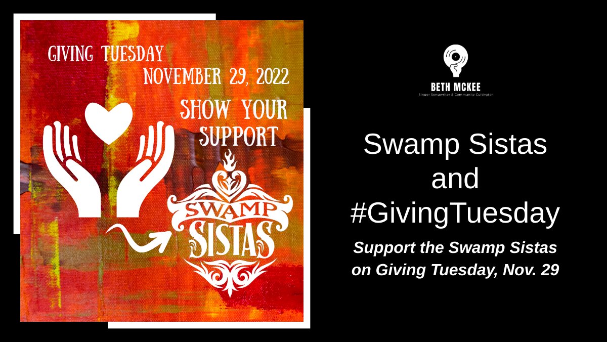 bethmckee's tweet photo. #GivingTuesday @SwampSistas - https://t.co/2D2WrHMwDp https://t.co/jX1EcNIbOP