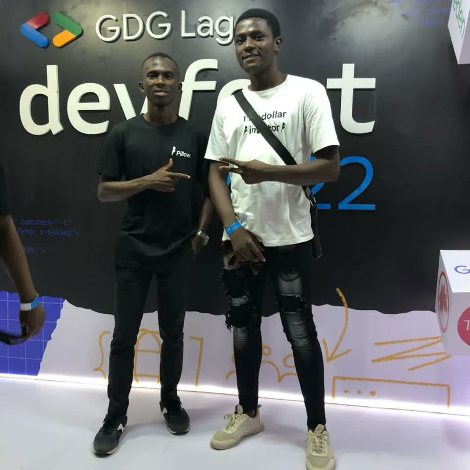 Isaacp_A's tweet image. GDG Lagos devfest was fun as Pillow campus ambassador @PillowFund .
#DevFestLagos  #DevFestLagos2022