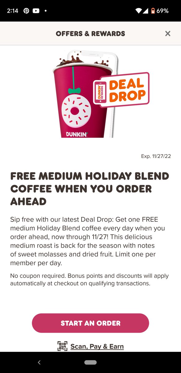 ChickadeeDeals's tweet photo. Did y'all get your free coffee? 😊 #coffee #freebies
P.S. I added a shot of Expresso (no extra charge) https://t.co/bAfAkR4B6x