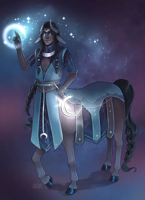 I also have a Tieflingtaur currently on sale on my Ko-Fi!   