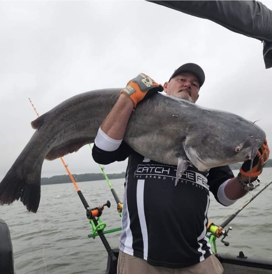 CatfishNOW1's tweet photo. Chad Bryant showing off this 62 lb. catfish … and their neon green SmackDown Catfishing rod holders!
https://t.co/mmUgs8lnT9
#SmackdownCatfishing #SmackdownRodHolders #Catfish #Fishing #BuiltForTheBeast #Catfishing #FallCatfish #RodHolders #CatfishNOW https://t.co/DXAqWTSRPH