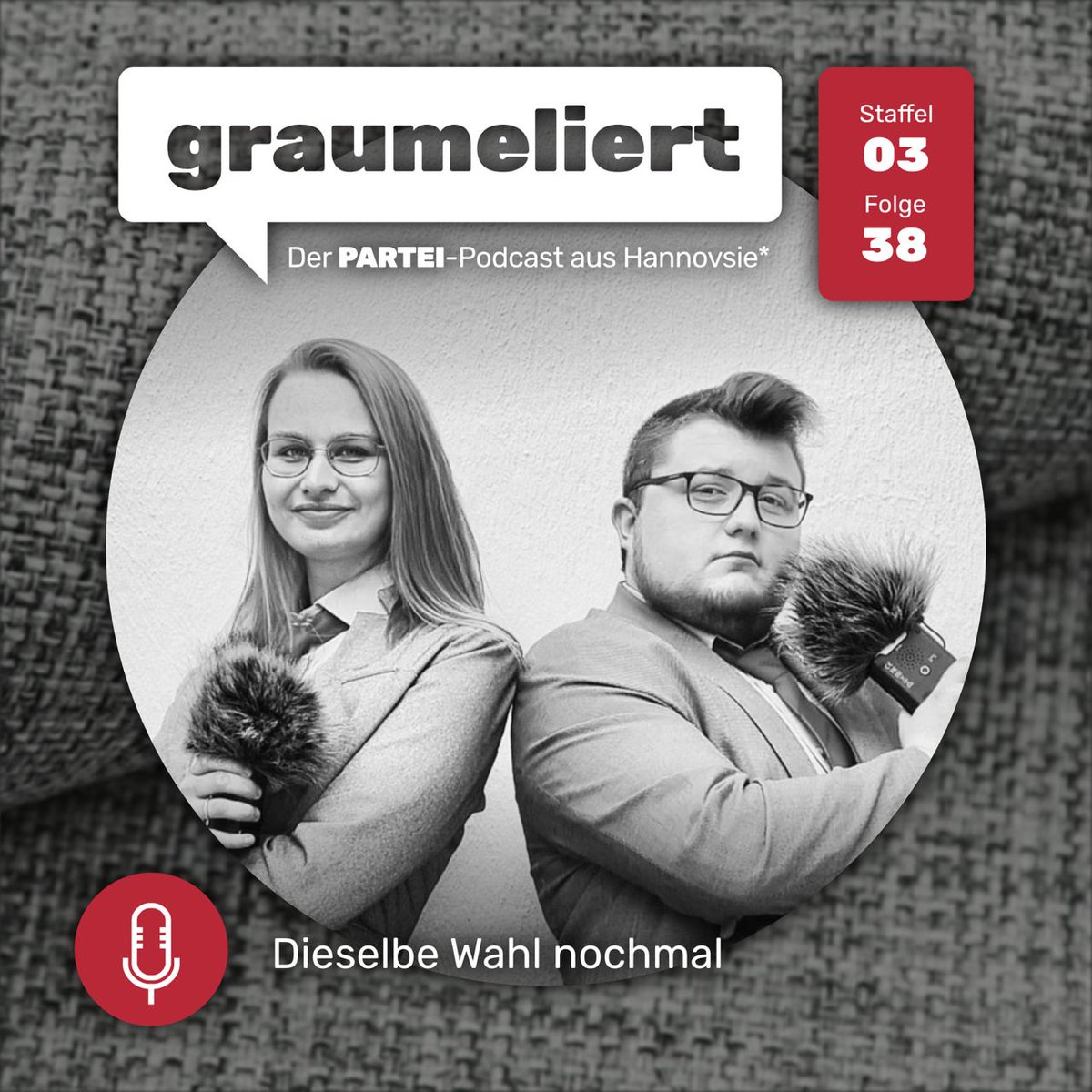 Huch, morgen schon wieder eine neue Folge und diese Woche gar nichts gepostet! Natürlich schon seit Montag wieder für euch da.

Klagen über Klagen: "graumeliert" S03E38!
Wir sind endlich wieder vollständig und reden gleich intensiv über die neuesten Ereignisse aus Rat und Region
