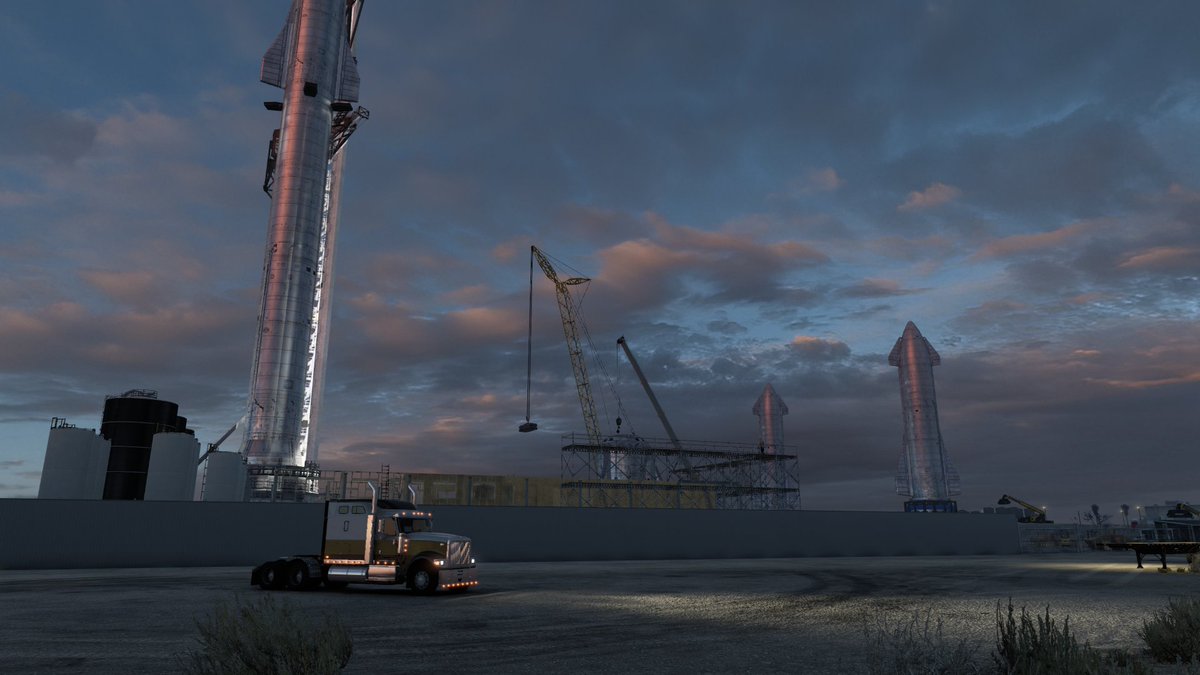 GlobalCargo_VTC's tweet photo. Let's blast off into our last week of November 2022!

📷 mascotte149

#ATS #GlobalCargoVTC #AmericanTruckSimulator #BestCommunityEver https://t.co/INOODtQ3Vu