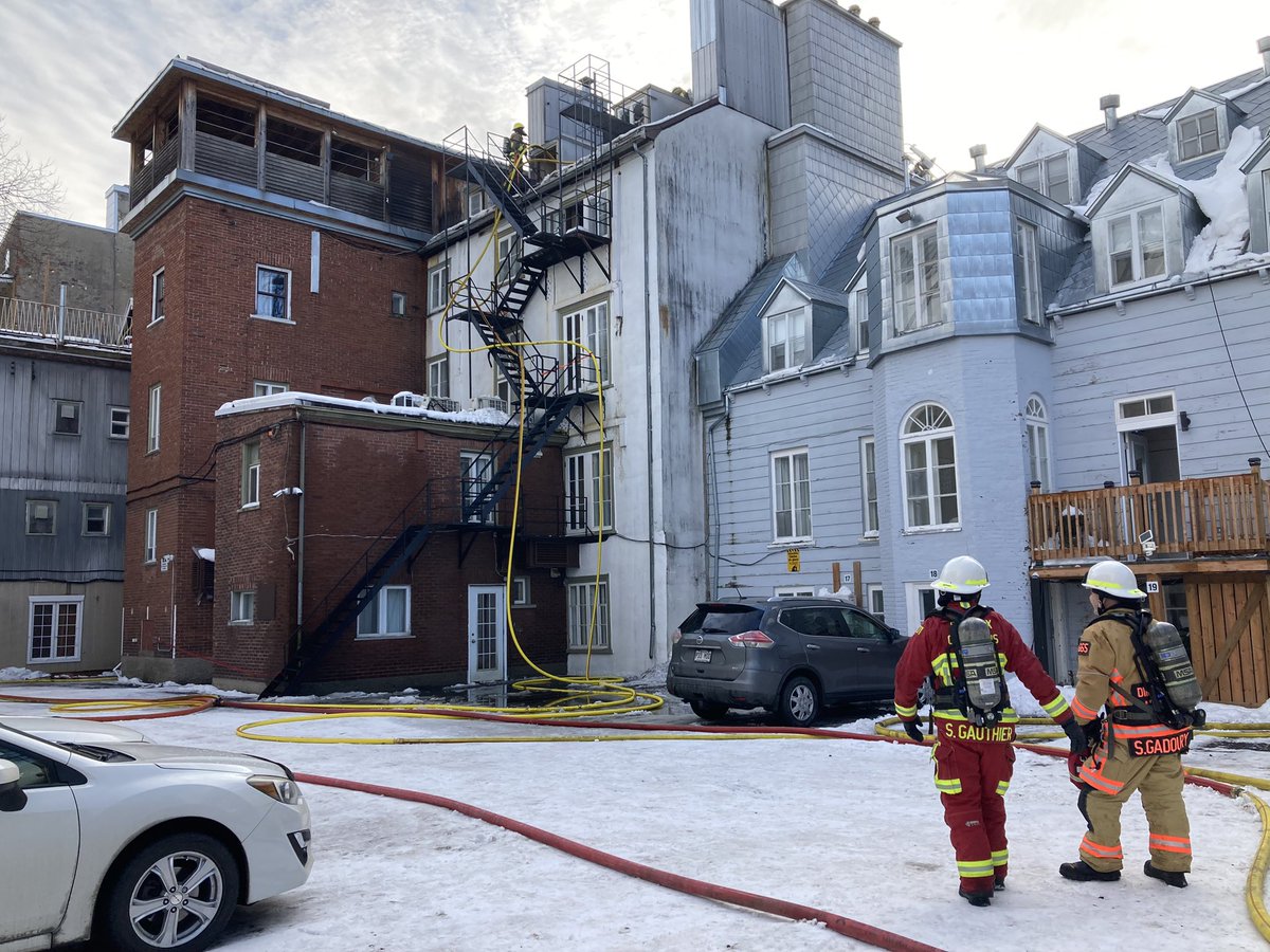 Service incendie de la Ville de Québec on Twitter "INCENDIE 5e alarme 43, rue SaintUrsule