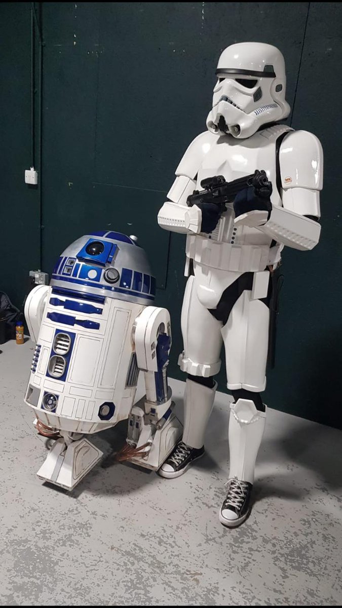 StarBookingMGMT's tweet photo. For the first time in 40 years. Client #PeterRoss has stepped back into a #Stormtrooper outfit @STARSOFTIME #StarWars, #ComicCons. https://t.co/NvDeeUQLT9