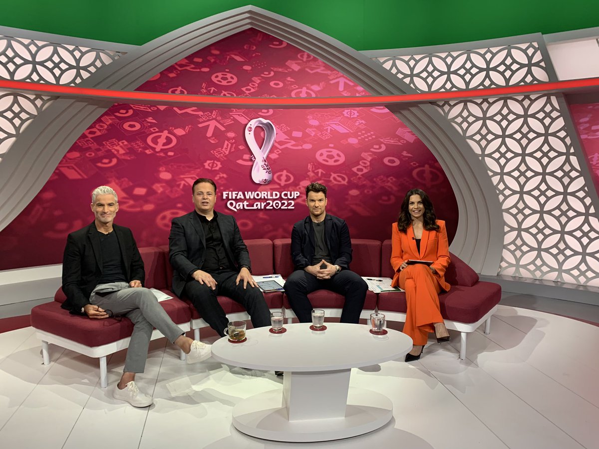 Join us from 5.30am(aedt) <a href="/SBSSportau/">SBS Sport</a> <a href="/FIFAWorldCup/">FIFA World Cup</a> for Spain vs <a href="/DFB_Team_EN/">German Football</a> live with <a href="/Craig_Foster/">Craig Foster</a> <a href="/niavowens/">Niav Owens</a> and special guest <a href="/AlexBaumjohann/">Alexander Baumjohann</a> ..xmb