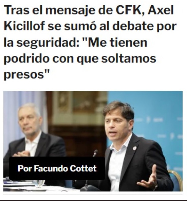 elisamas1's tweet photo. A los periodistas que trabajan en medios pautados por el kirchnerismo y se hacen los dolidos por los asesinatos de cada día, y no se cansan de pegarle a Macri, les aviso, por si no se enteraron, que la #Inseguridad es la #PoliticaDeEstado del #RegimenGenocida de CFK. https://t.co/YzJ0Ygi0Ti