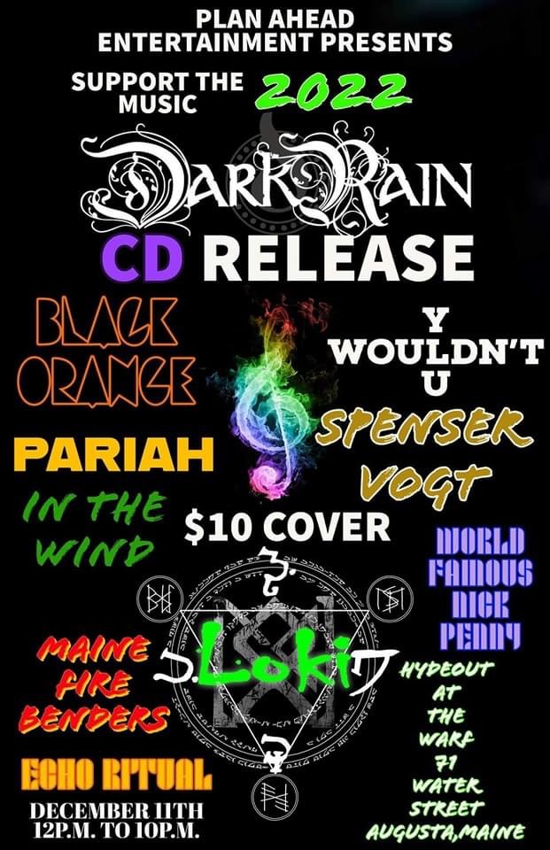 bkrshadow's tweet image. Party with @darkrainmusic 12/11/2022 in Augusta, ME @dark_rain_sing @dark_rain_sing