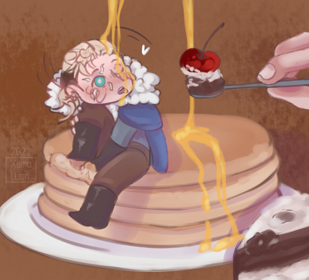 xemallion's tweet photo. You have successfully fed Sova✨

#valorant #ValorantArt  #VALORANTfanart  #valorantsova #sova https://t.co/wUSF72XO1N