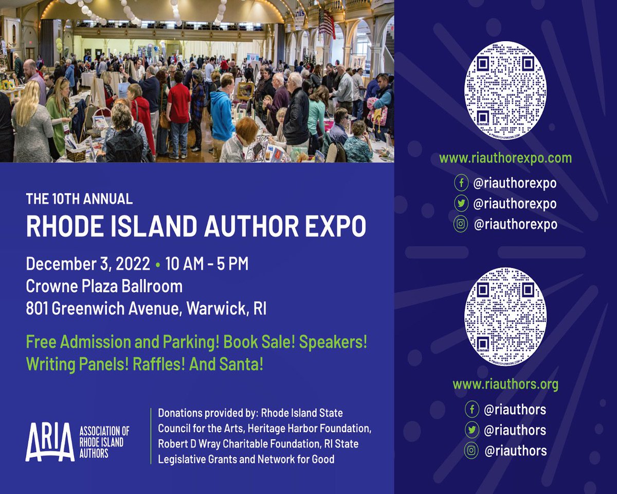 katherine_itacy's tweet photo. Looking for something fun (and free) to do next Saturday? Come on by the RI Author Expo at the Crowne Plaza in Warwick! I’ll be at booth #111 with copies of my memoir, Relentless 📖 
@riauthors @riauthorexpo #riauthors #riauthorexpo #crowneplaza #warwick #bookstagram #book #expo https://t.co/SZPAykIPFO
