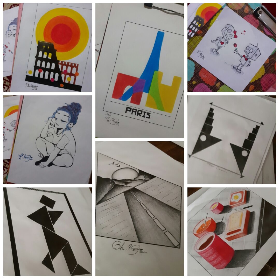 Maryam_Ghaznawi's tweet photo. Some of my homeworks during the first month of Graphic Design class :)
#Artist
#GraphicDesignStudent
@Kawsar_Ashtari
@CodeToInspire
#AfghanistanGirleDesign
#likeFollowTweet https://t.co/AYtaFy1fm1
