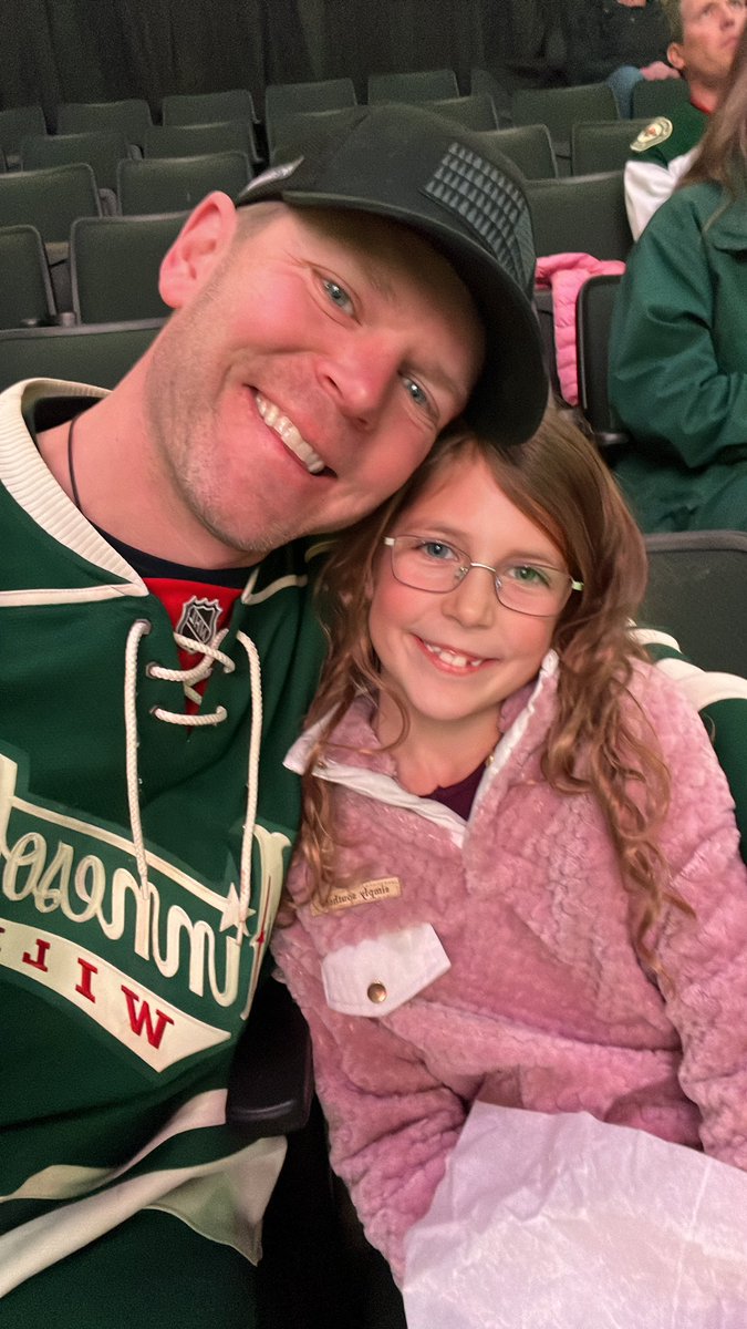 jchames's tweet photo. #mnwild first game for this sweetie pie!  Let’s get another W!!! https://t.co/DReOen9WkZ