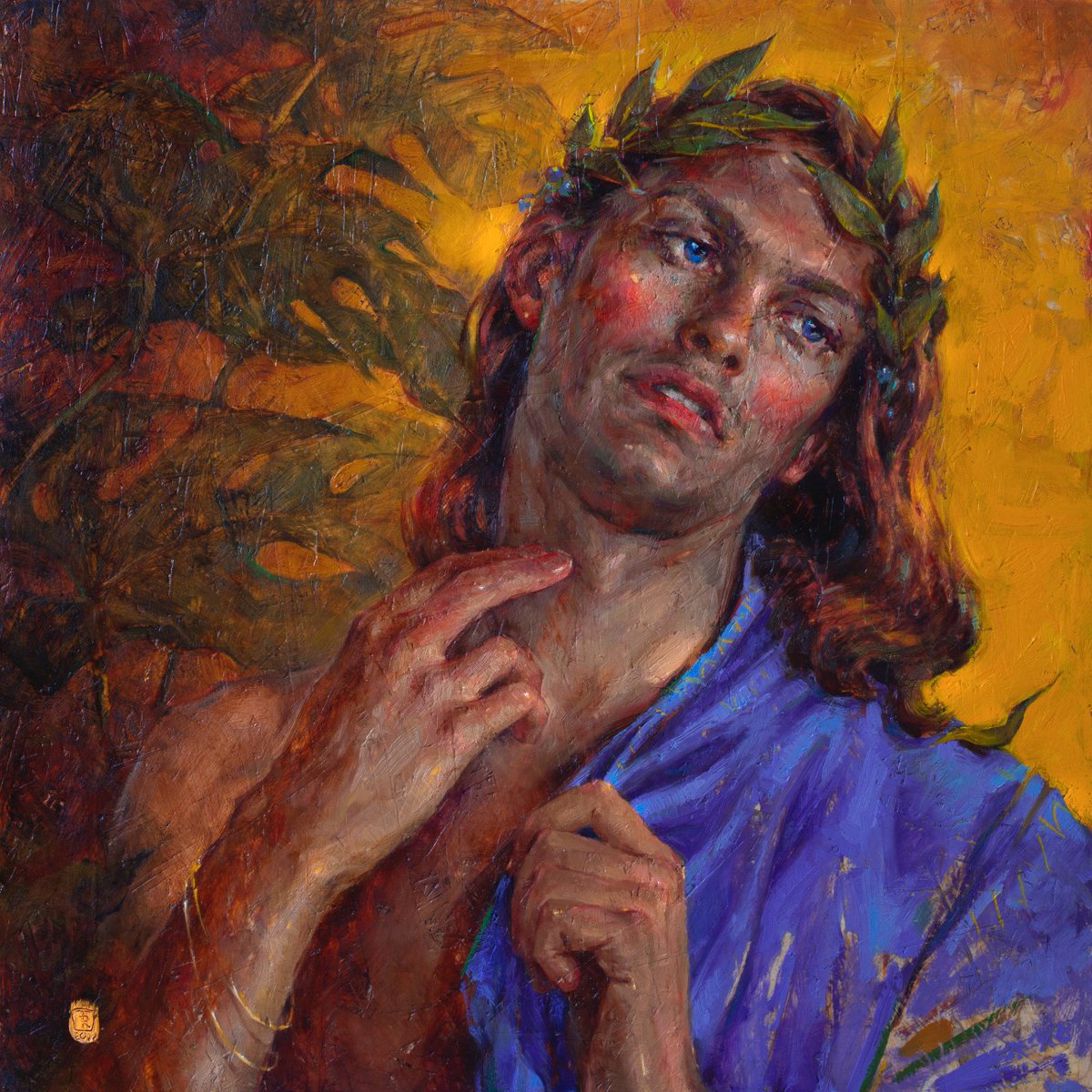 Proud to announce my "Narcissus
at the Spring" painted especially
for the  <a href="/M___1563/">M 1563</a> ⚜️

NFT + Physical can be seen and
collected at the auction during
#MiamiArtWeek | <a href="/MediciRoyal/">The Royal House of Medici ™</a>

at:
KIMPTON SURFCOMBER HOTEL
1717 Collins Ave Miami Beach

Auction: 12/1-12/9
Exhibit:  11/29-12/3