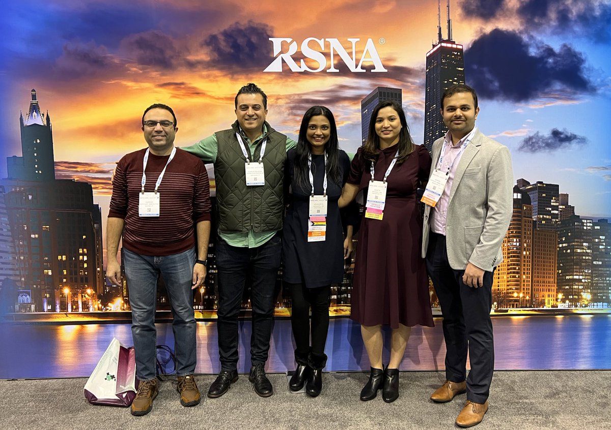 Team <a href="/BPTRads/">Yale Bridgeport Radiology Residents</a> going strong at #RSNA2022 !