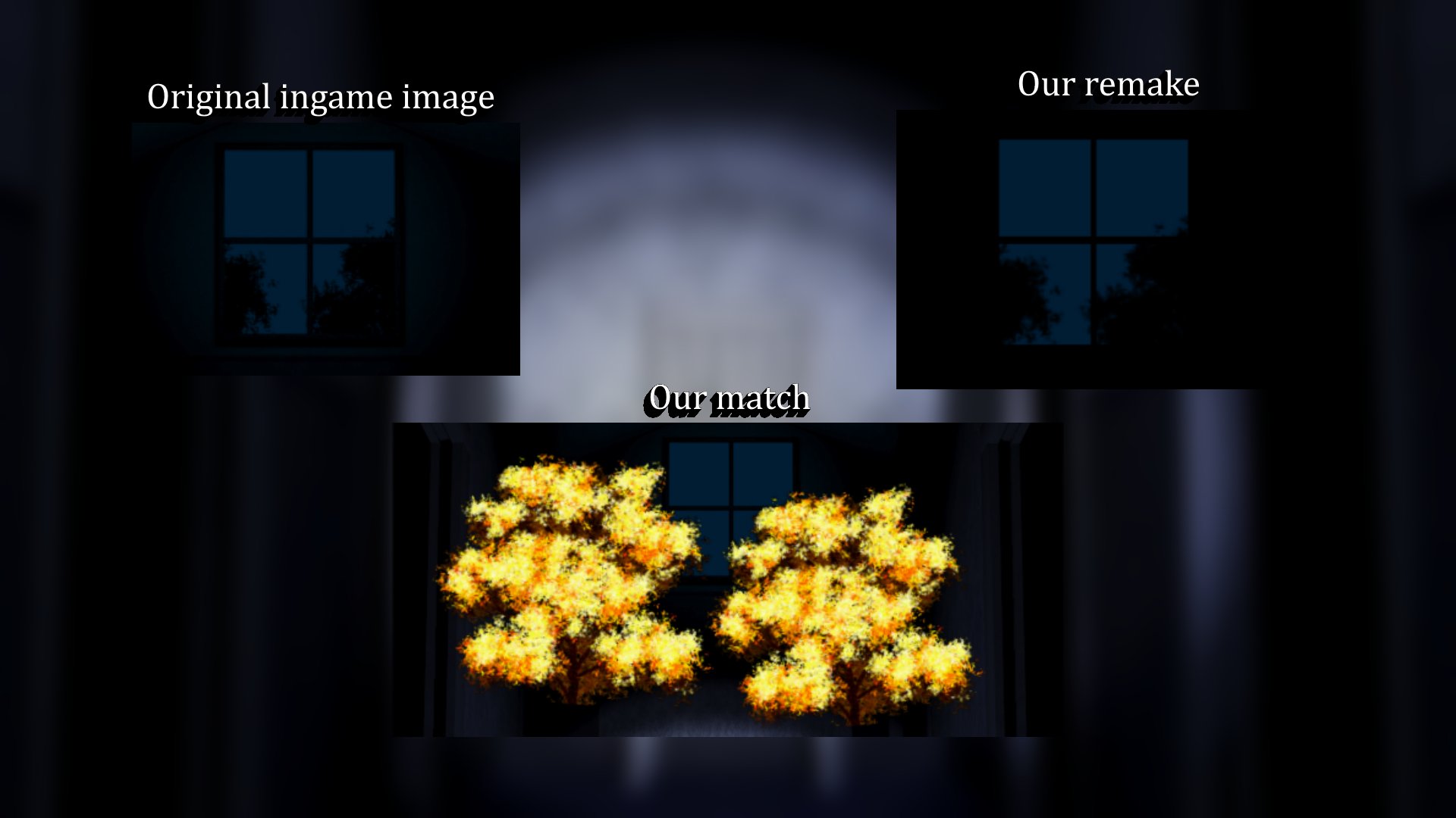 FNaFAssetSeeking on X: FNaF 4 Fun Fact!  Trees behind the window In FNaF 4  the trees that appear behind the window in plushtraps hallway are the same  trees Scott used in