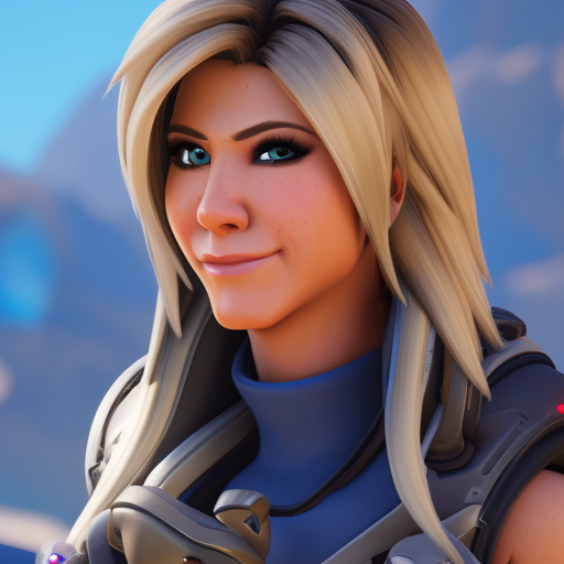 artisticstyleai's tweet photo. Portrait of Jennifer Aniston using the overwatch style #Dreambooth #StableDifussion #OverwatchStyle #Overwatch https://t.co/zE0oHdX0n2