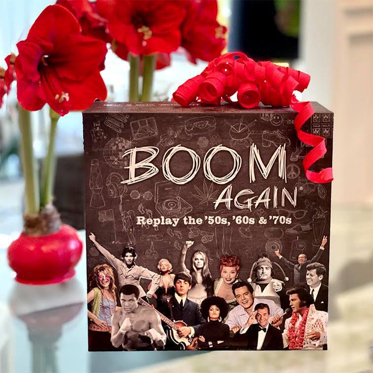 SusieQpon's tweet photo. 👵🎁 Boom Again- The New Trivia Board Game for Boomers + #Giveaway! #Holidays2022 #GiftIdeas #triviagames #BoomAgain #gifted @BoomAgainGame 👉🏽 https://t.co/9emD4X7efe https://t.co/QtQukMYwhf