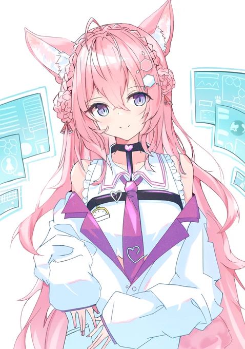 デビュー1周年おめでとうございます#博衣こより1周年 #こよりすけっち 