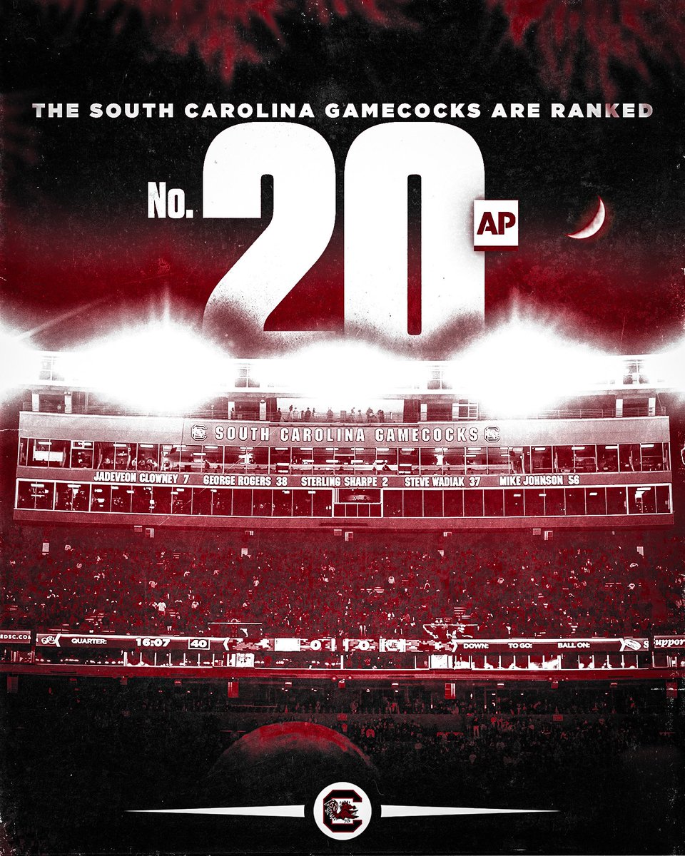 GamecockFB's tweet image. Miss us? 😎