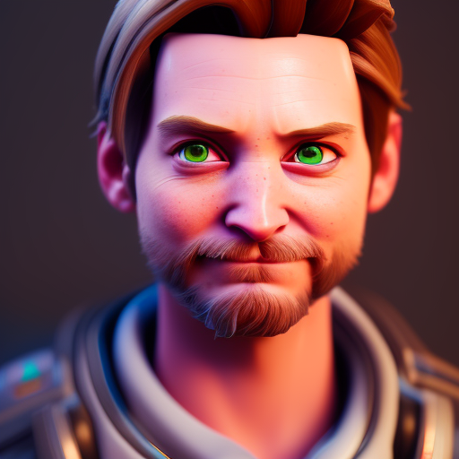 artisticstyleai's tweet photo. Portrait of Tobey Maguire using the overwatch style #Dreambooth #StableDifussion #OverwatchStyle #Overwatch https://t.co/UtQp1QgeaC