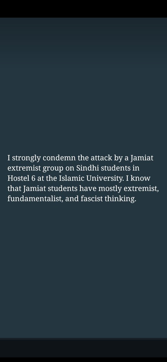 ImManzarRajper's tweet photo. #SaveSindhiStudentsofSindh
#SaveSindhiStudentsOfIIUI https://t.co/SgLDXZEKMO