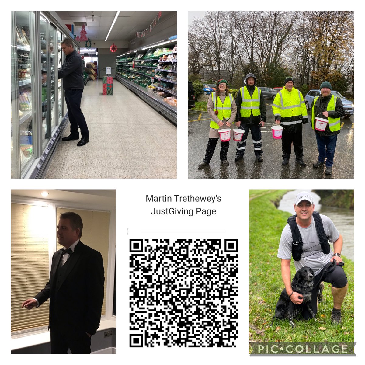 What a weekend, from lending a hand, to being MD for the Running Club awards, to Car Park attendant ,  in the rain all day and finally starting to train for the London Marathon 2023 all for ⁦⁦@Cornwallhospice⁩ . To donate any amount, please see QR code below 😄 🙏