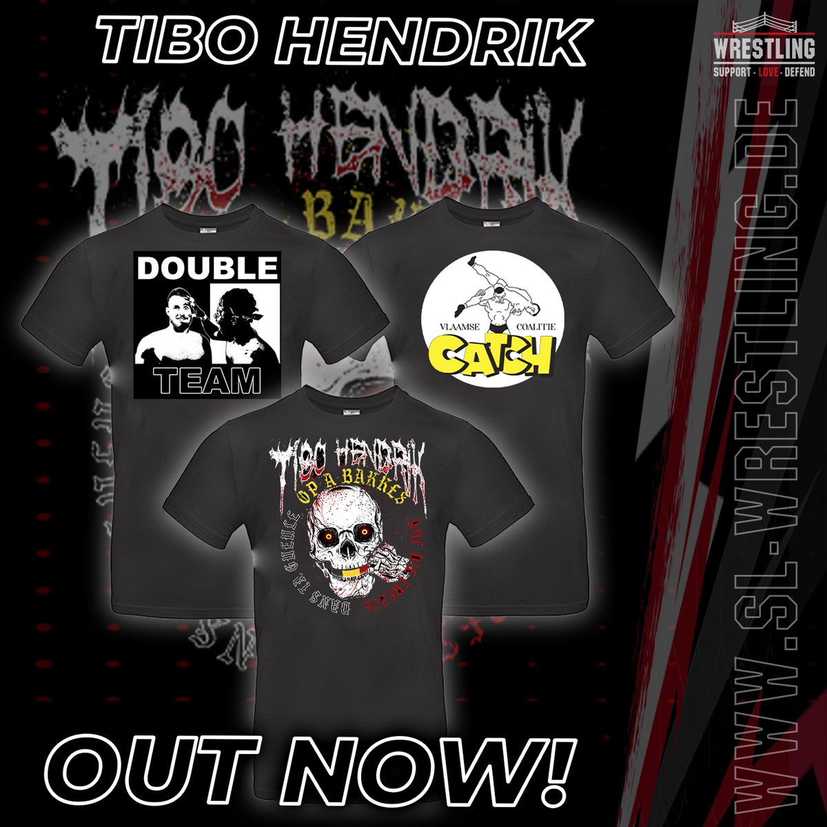 Neu bei uns verfügbar, der Shooting Star aus Belgien. @HeadkickHendrik 

sl-wrestling.de

#tibo #hendrik #catch #wrestling #pro #wrestlingdeutschland #indy #kult #wk #bodyzoi #belgium #belgien