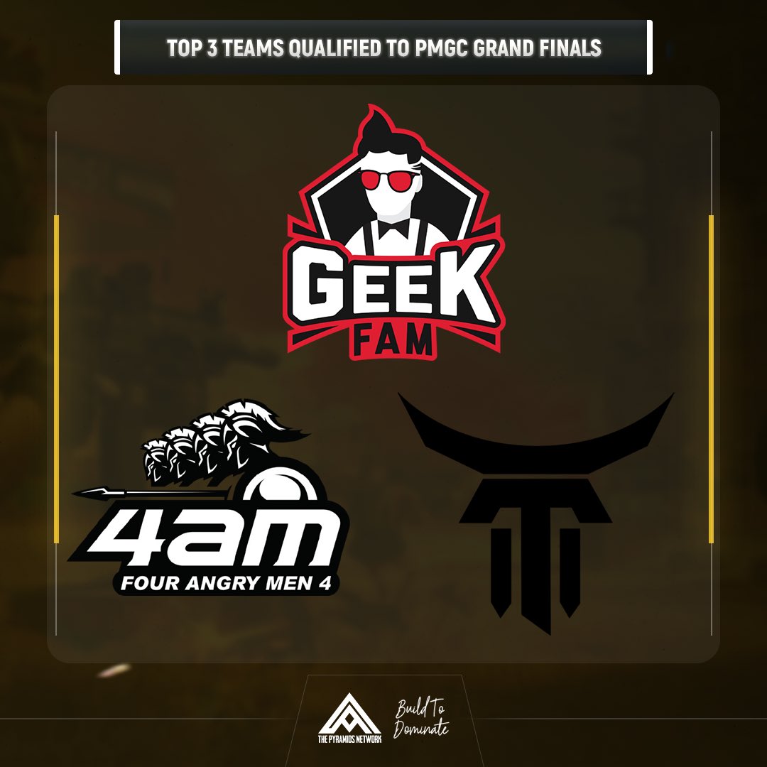 PyramidsNetwork's tweet image. QUALIFIED TO PMGC FINALS 🏆 

اليكم الفرق التوب ٣ التي تأهلت لنهائيات الPMGC 2022 للمجموعة الثالثة GROUP YELLOW 

هل كنتم تتوقعون لهذه الفرق ان تهيمن على هذه المجموعة و تكون النتيجة بتأهل ثلاثتهم ؟ 💬

#pyramids_network 
#qualifications #Esports