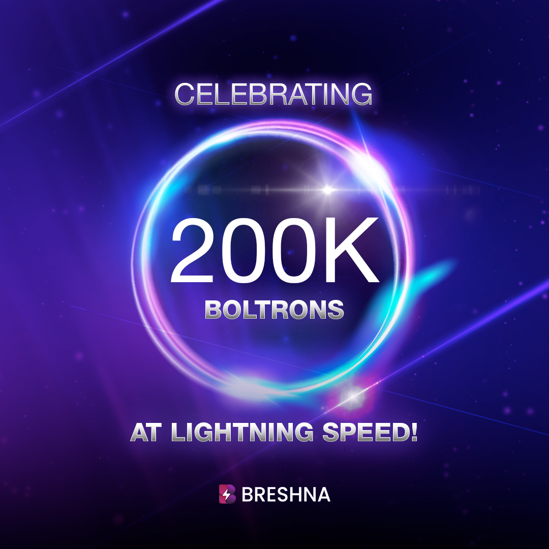breshnagame's tweet image. And u&apos;ve done it again Bolt Squad!! ⚡️🥳💎

We crossed 200k Boltrons that have landed on our Breshna website to make &amp;amp; play games! 

We are so grateful for all your love; Thanks for being game #BoltSquad, u rock!

#AreYouGame #NoCodeGames #websitetraffic
