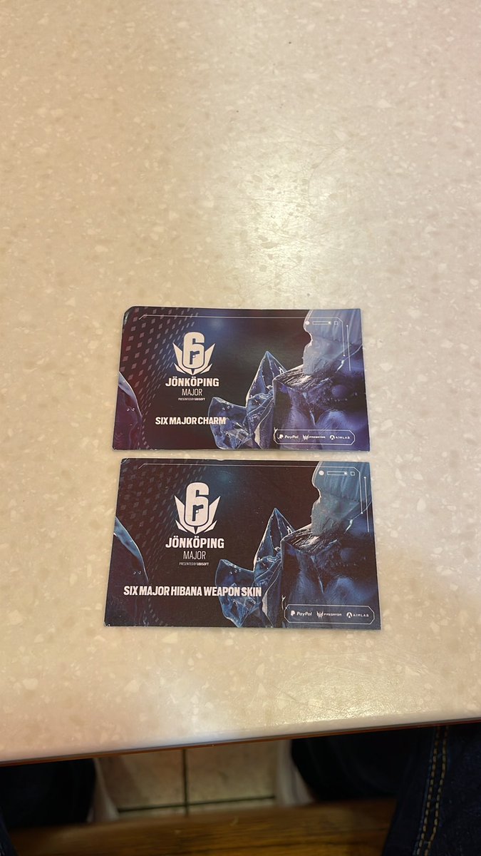 HyperinoR6's tweet photo. Jönköping major skin and charm giveaway! 
✅ follow 
✅ retweet 

Ends in 2 days https://t.co/tKDzBpVBjA