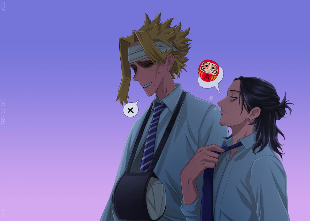 Trevoshere's tweet photo. A duo that grows closer as the seasons pass #EraserMight https://t.co/N5Mdne0lrw