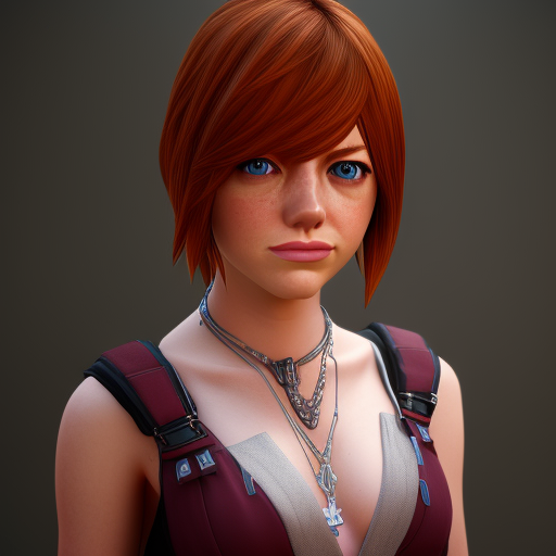 artisticstyleai's tweet photo. Portrait of Emma Stone using the kingdom hearts style #Dreambooth #StableDifussion #KingdomHeartsStyle #KingdomHearts https://t.co/1cauD6Aszw