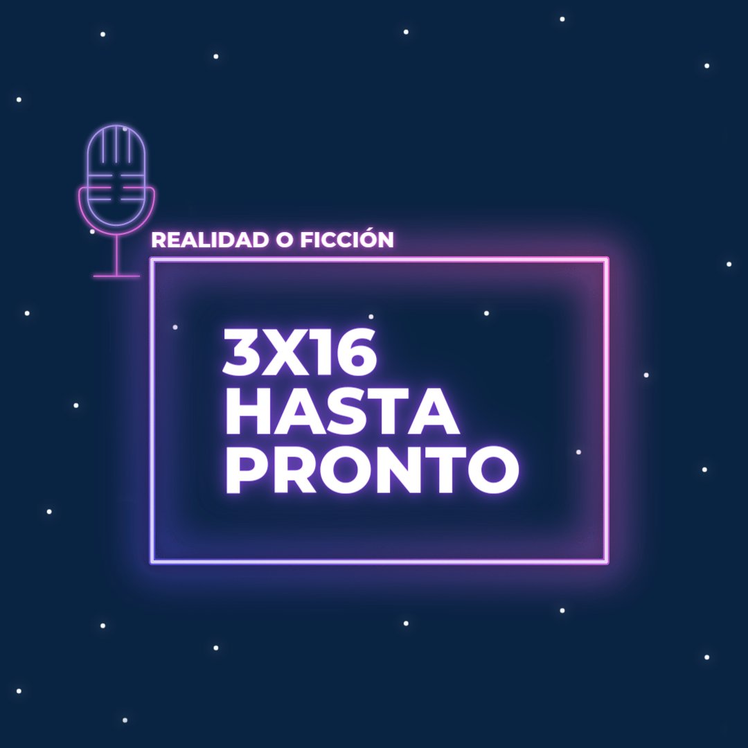 Y el último episodio de "Realidad o Ficción" llegará el viernes 9 de diciembre. Nos despediremos de esta aventura (llegarán otras) tras 40 episodios en 3 temporadas diferentes. ¡Nos escuchamos una última vez en menos de 2 semanas! ✨