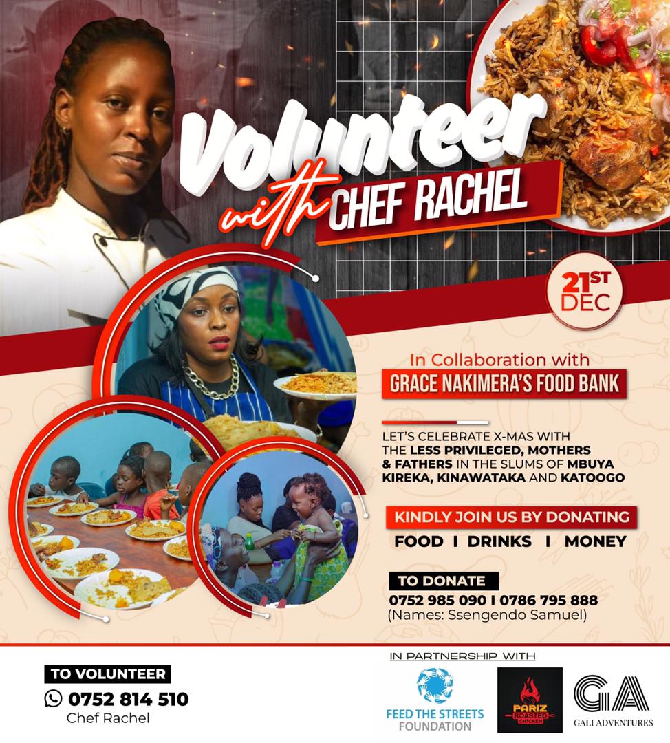 BBQsmackdownug's tweet photo. Join us for #bbqsmackdownug and let's Volunteer with Chef Rachael, Gali Adventures to support Grace Nakimera's food bank. Chefs and none chefs are welcome to Volunteer to cook, to donate food or making cash donation.
#foodtourism #foodlovers #gezelliguganda #etenendrinken https://t.co/jdKN8J4rb5
