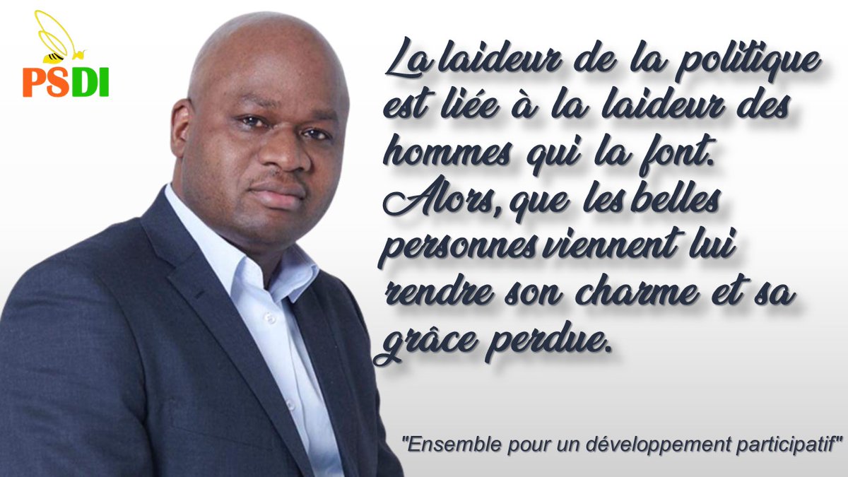 Psdi_Officiel's tweet photo. #PSDI
Pour un développement participatif https://t.co/boq893ddmO