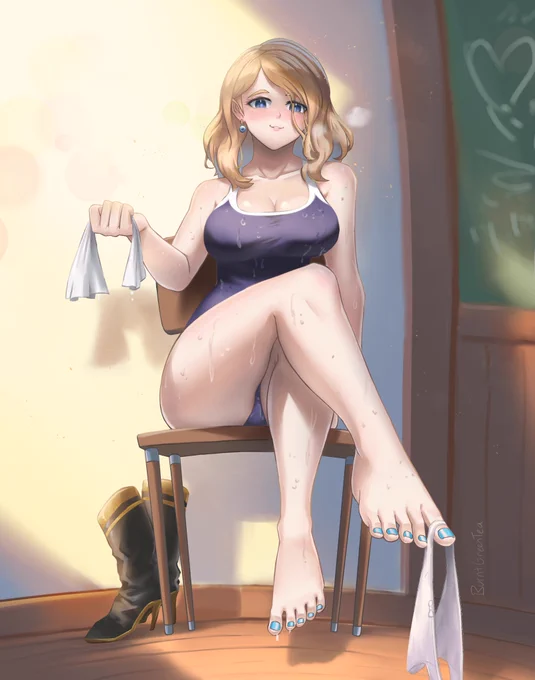 Mercedes in a swimsuit#fireemblem #feheroes 