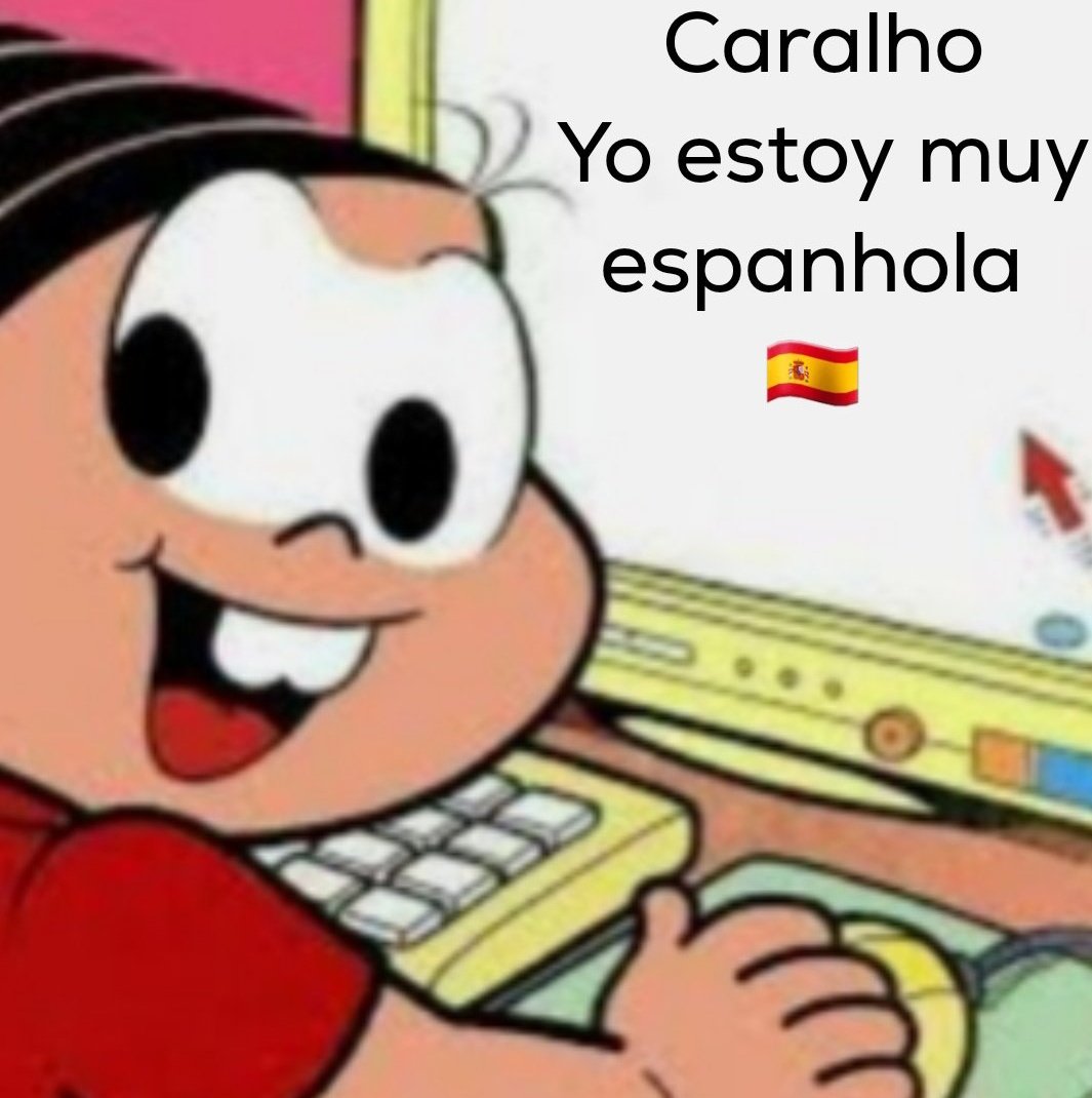 clarafanttini's tweet photo. Espanha, repita seu 6x0
Não aceito menos que isso, nós brasileiros contamos com vocês.
#ESP #ESPALE #ESPxALE https://t.co/LE14BeLYpD