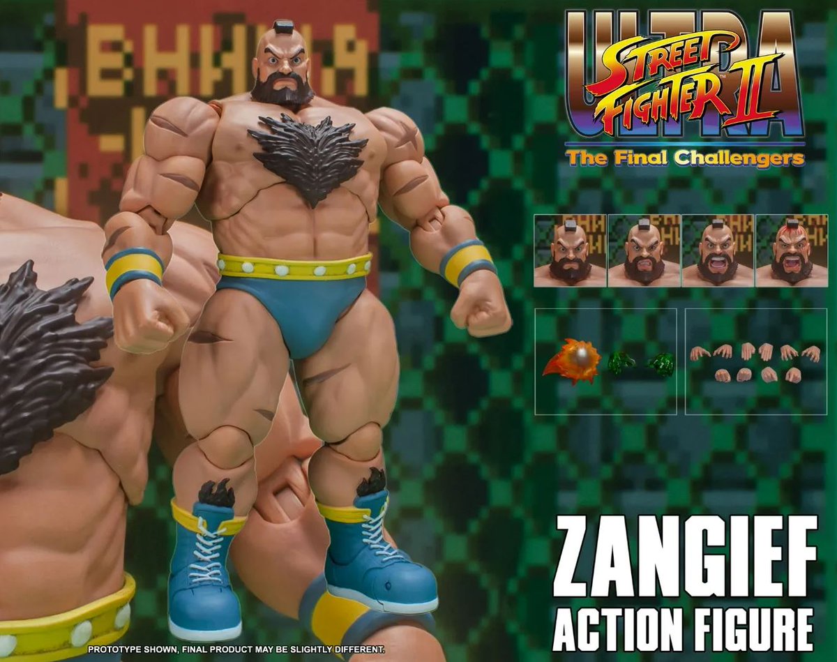 Storm Collectibles Ultimate Street Fighter II Zangief