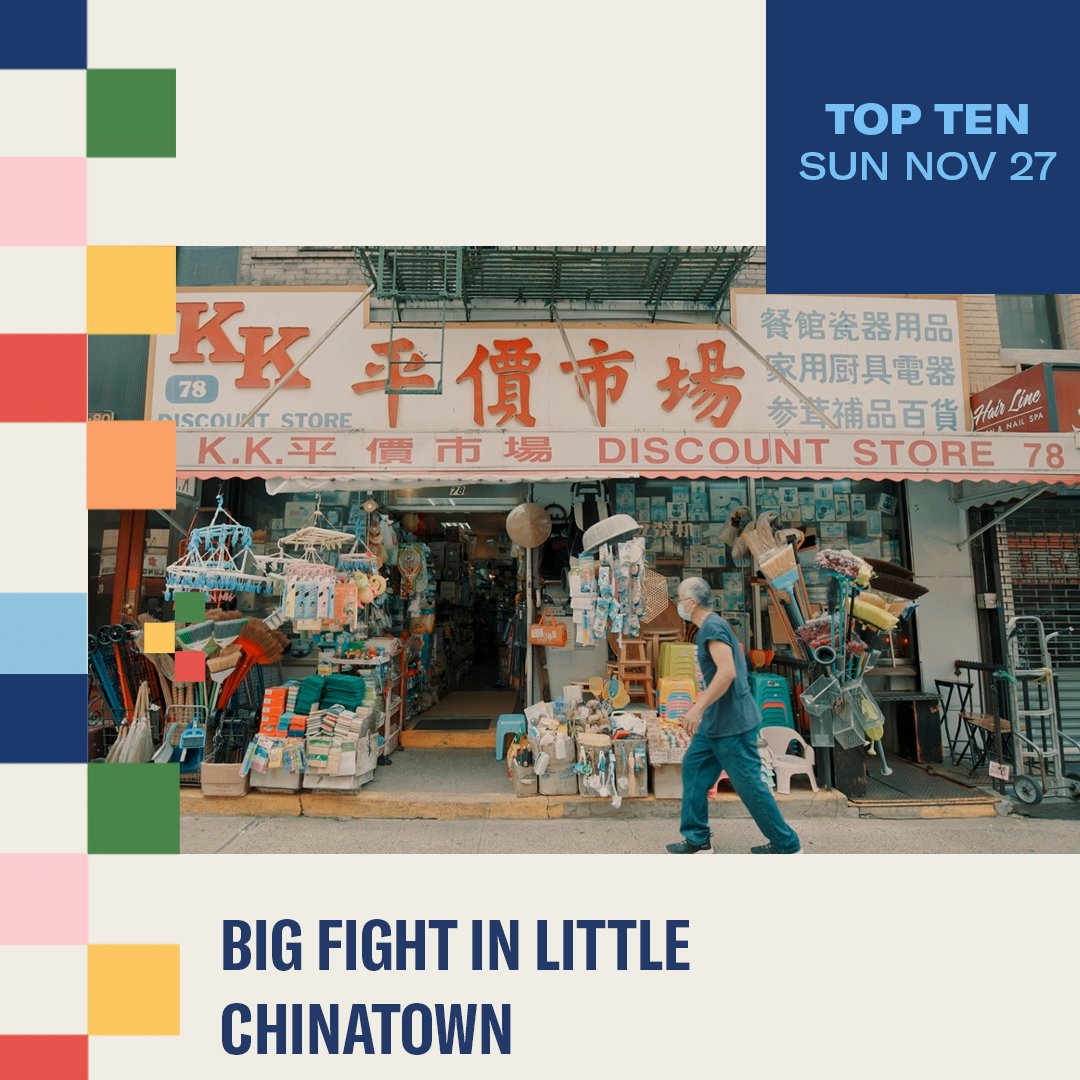 DOCNYCfest's tweet photo. Today’s top ten most popular #DOCNYC films (cont.)
🎥 PHOTOGRAPHIC JUSTICE: THE LEGEND OF CORKY LEE
🎥 LAZARO AND THE SHARK: CUBA UNDER THE SURFACE
🎥 QUEEN OF THE DEUCE
🎥 BIG FIGHT IN LITTLE CHINATOWN
(3/3) https://t.co/yzSYstzJea