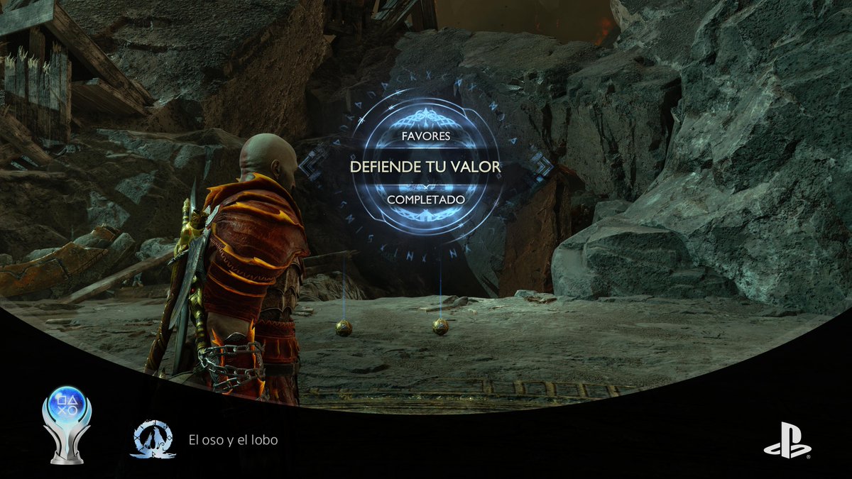EdsonRmZ1's tweet photo. God of War Ragnarök
El oso y el lobo (PLATINUM)
#PlayStationTrophy #PS5Share, #GodofWarRagnarök https://t.co/p7AN4M0fA1