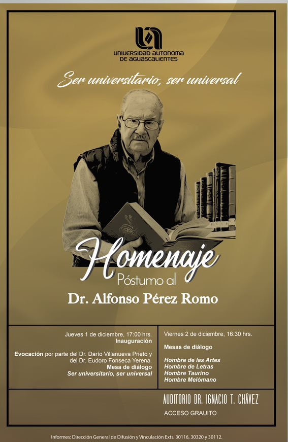 gabbabruja's tweet photo. Homenaje póstumo al Dr. Alfonso Pérez Romo… https://t.co/HsRAamiSLu