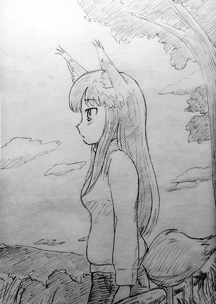 なんとなく何かしたい欲が煮えきらないので鉛筆で恒美さんをラフガキ。
おやすみなさい…Zzz 